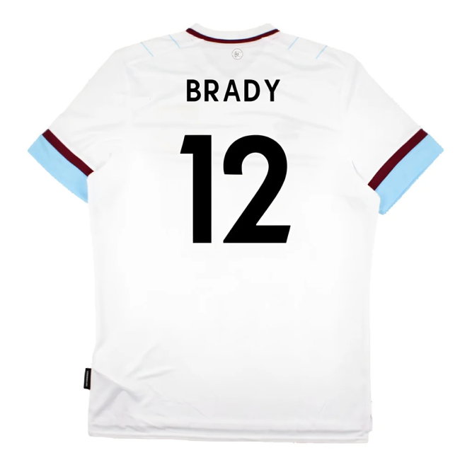 Burnley 2021-22 Away Shirt (Sponsorless) (XL) (Mint) (BRADY 12)