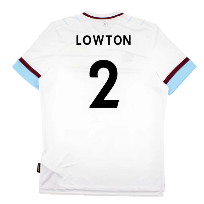 Burnley 2021-22 Away Shirt (Sponsorless) (S) (Mint) (LOWTON 2)