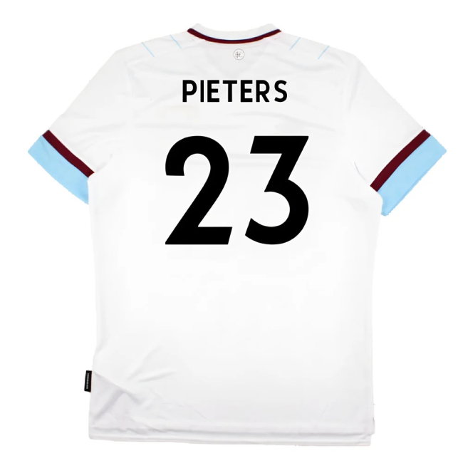 Burnley 2021-22 Away Shirt (Sponsorless) (S) (Mint) (PIETERS 23)