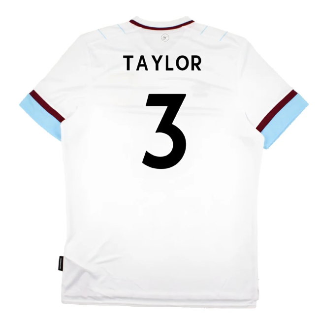Burnley 2021-22 Away Shirt (Sponsorless) (S) (Mint) (TAYLOR 3)