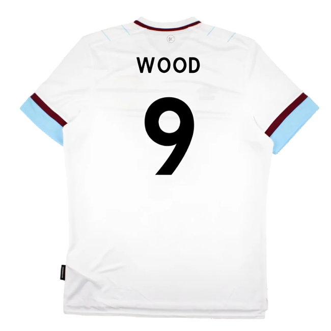 Burnley 2021-22 Away Shirt (Sponsorless) (XL) (Mint) (WOOD 9)