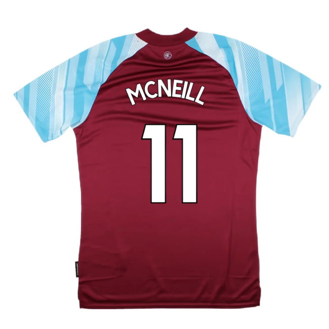 Burnley 2021-22 Home Shirt (Sponsorless) (M) (McNEILL 11) (Mint)