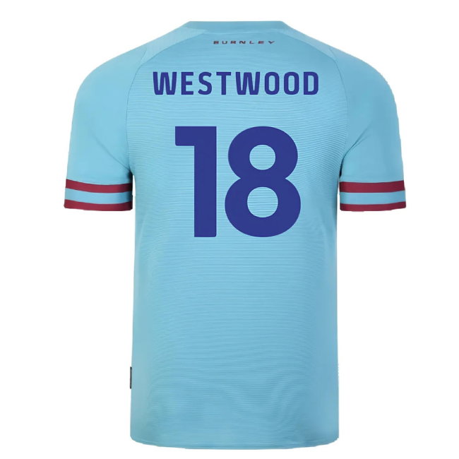 Burnley 2022-23 Away Shirt (Sponsorless) (XXL) (Excellent) (WESTWOOD 18)