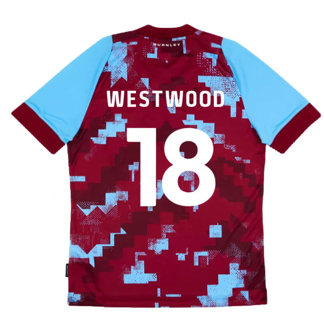 Burnley 2022-23 Home Shirt (M) (Mint) (WESTWOOD 18)