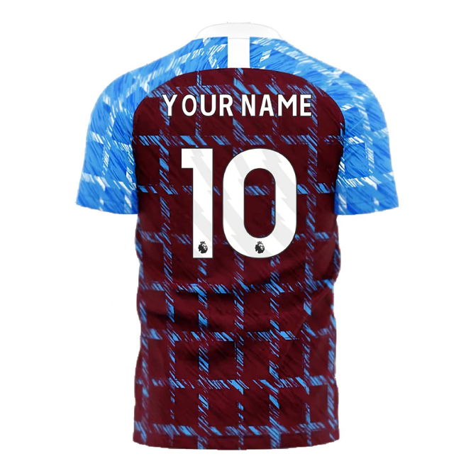 Burnley 2025-2026 Home Concept Football Kit (Libero) (Your Name)