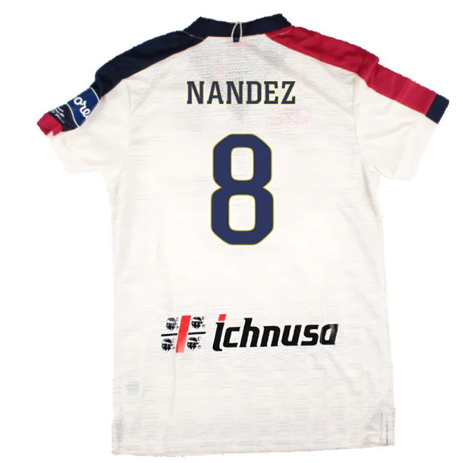 Cagliari 2022-23 Away Shirt (S) (Nandez 8) (BNWT)