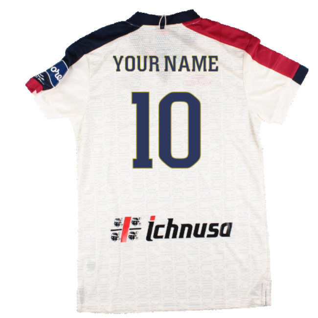 Cagliari 2022-23 Away Shirt (S) (Your Name 10) (BNWT)