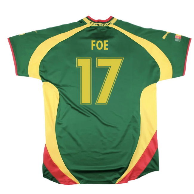 Cameroon 2000-02 Home Shirt (XL) (Very Good) (Foe 17)