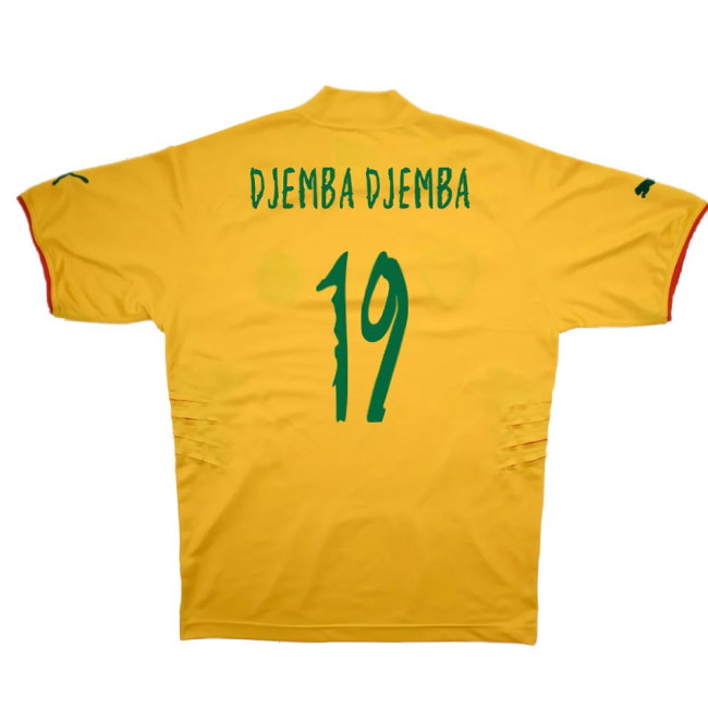 Cameroon 2004-06 Away Shirt (XL) (Mint) (Djemba Djemba 19)