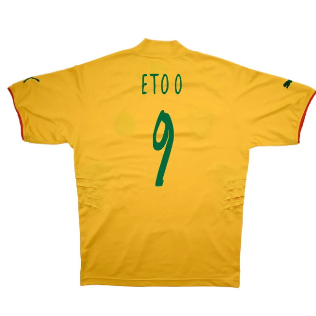 Cameroon 2004-06 Away Shirt (M) (Excellent) (Eto O 9)