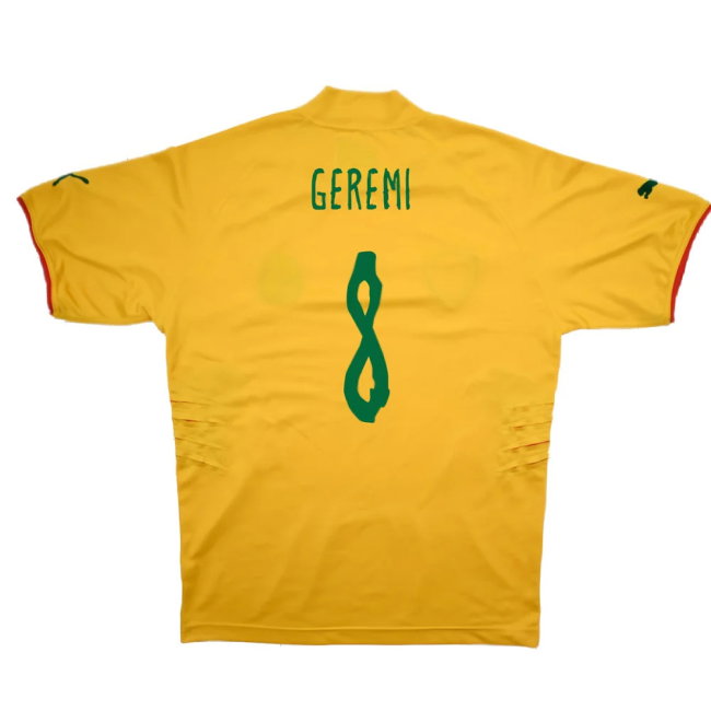 Cameroon 2004-06 Away Shirt (M) (Excellent) (Geremi 8)