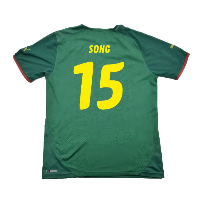 Cameroon 2010-11 Home Shirt ((Excellent) L) (SONG 15)