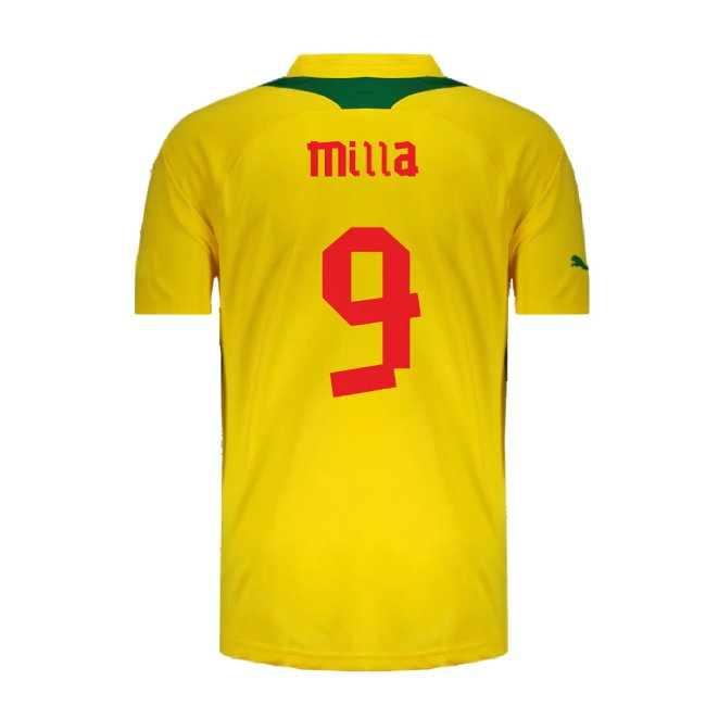 Cameroon 2012-13 Authentic Away Shirt (L) (Mint) (Milla 9)