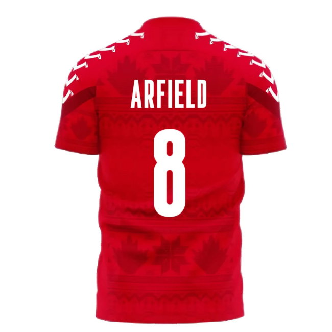 Canada 2025-2026 Home Concept Football Kit (Viper) (Arfield 8)