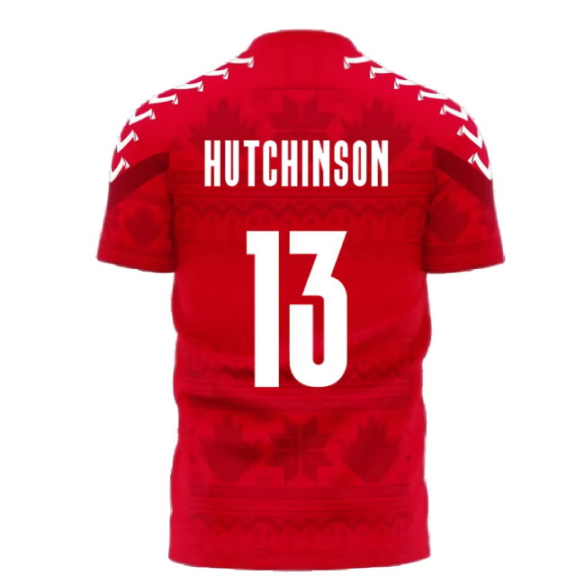 Canada 2025-2026 Home Concept Football Kit (Viper) (Hutchinson 13)