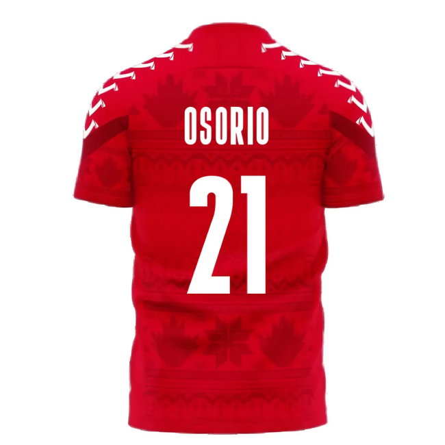 Canada 2025-2026 Home Concept Football Kit (Viper) (Osorio 21)