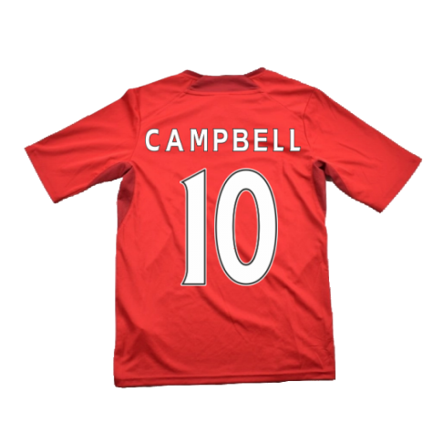 Cardiff 2013-14 Home Shirt ((Very Good) L) (CAMPBELL 10)