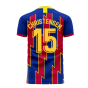 Catalonia 2023-2024 Home Concept Football Kit (Libero) (CHRISTENSEN 15)