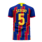 Catalonia 2023-2024 Home Concept Football Kit (Libero) (SERGIO 5)