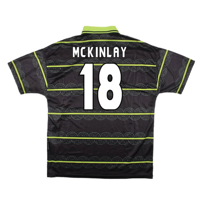 Celtic 1998-1999 Away Shirt (XL) (Excellent) (McKinlay 18)