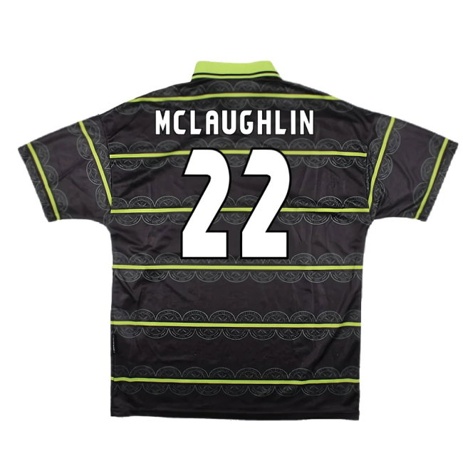 Celtic 1998-1999 Away Shirt (XL) (Excellent) (McLaughlin 22)