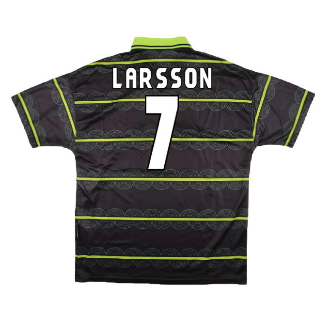 Celtic 1999-2000 Away Shirt (L) (Excellent) (Larsson 7)