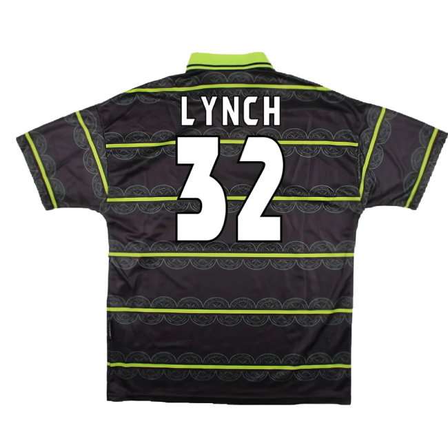 Celtic 1999-2000 Away Shirt (L) (Excellent) (Lynch 32)