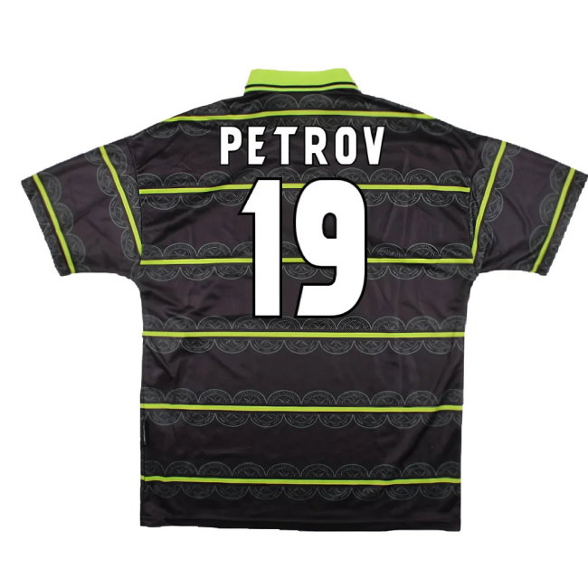 Celtic 1999-2000 Away Shirt (L) (Excellent) (Petrov 19)