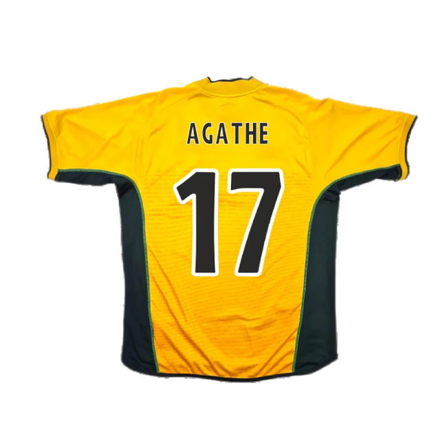 Celtic 2002-03 Away Shirt (Excellent) (Agathe 17)