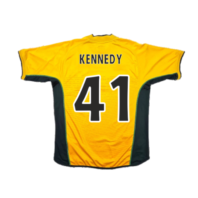 Celtic 2002-03 Away Shirt (Excellent) (Kennedy 41)