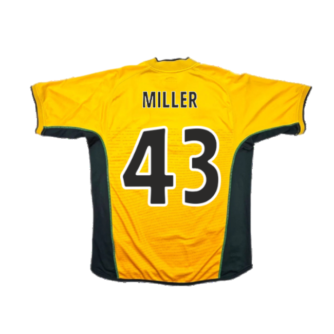 Celtic 2002-03 Away Shirt (Excellent) (Miller 43)