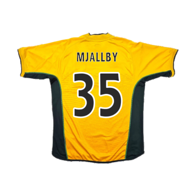 Celtic 2002-03 Away Shirt (Excellent) (Mjallby 35)