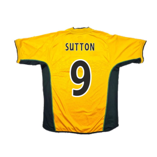 Celtic 2002-03 Away Shirt (Excellent) (Sutton 9)
