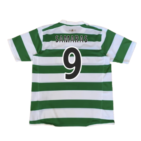 Celtic 2007-08 Home Shirt (M) (Good) (Samaras 9)