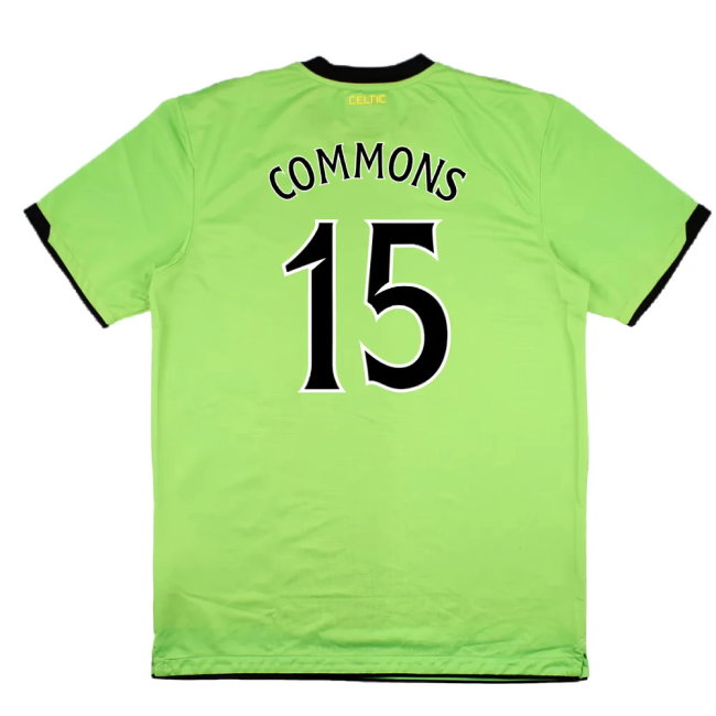 Celtic 2010-11 Away Shirt (Sponsorless) (M) (Excellent) (Commons 15)