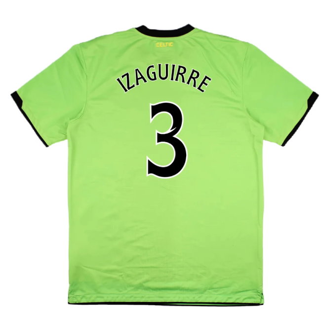 Celtic 2010-11 Away Shirt (Sponsorless) (M) (Very Good) (Izaguirre 3)