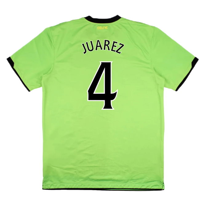Celtic 2010-11 Away Shirt (Sponsorless) (M) (Excellent) (Juarez 4)