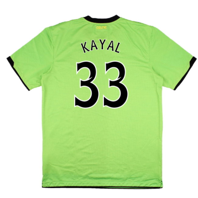 Celtic 2010-11 Away Shirt (Sponsorless) (M) (Very Good) (Kayal 33)