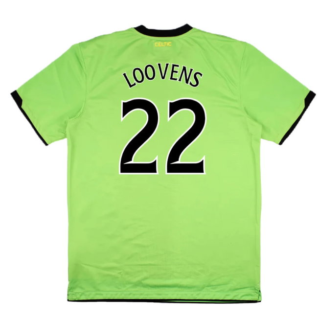 Celtic 2010-11 Away Shirt (Sponsorless) (M) (Excellent) (Loovens 22)