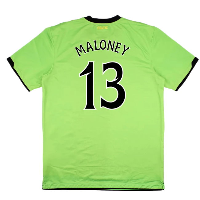 Celtic 2010-11 Away Shirt (Sponsorless) (M) (Excellent) (Maloney 13)