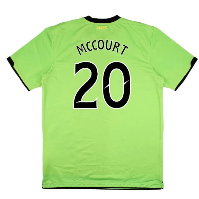 Celtic 2010-11 Away Shirt (Sponsorless) (M) (Excellent) (McCourt 20)