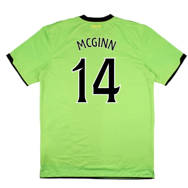 Celtic 2010-11 Away Shirt (Sponsorless) (M) (Excellent) (McGinn 14)