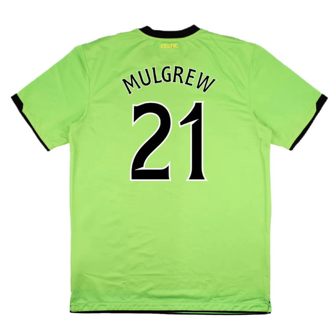 Celtic 2010-11 Away Shirt (Sponsorless) (M) (Excellent) (Mulgrew 21)