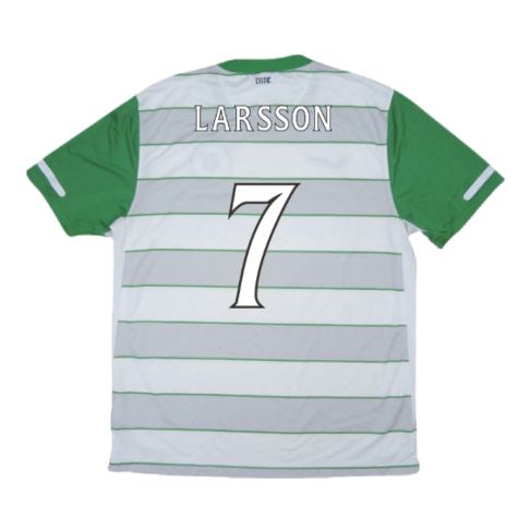 Celtic 2011-12 Away Shirt ((Excellent) L) (Larsson 7)