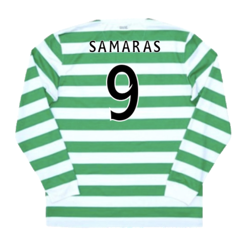 Celtic 2012-13 Long Sleeved Home Shirt (XL) (Excellent) (Samaras 9)