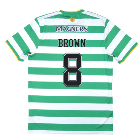 Celtic 2020-21 Home Shirt (Sponsorless) (L) (BROWN 8) (Excellent)