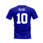 Chelsea 1995-1996 Retro Shirt T-shirts - Text (Blue) (Hazard 10)