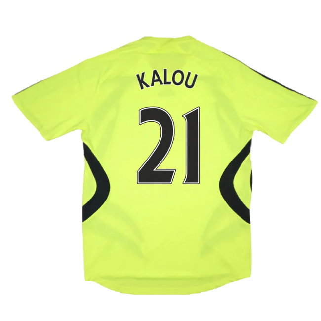 Chelsea 2007-08 Away Shirt (XXL) (Very Good) (Kalou 21)