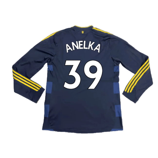 Chelsea 2009-10 Long Sleeve Away Shirt (Excellent) (Anelka 39)