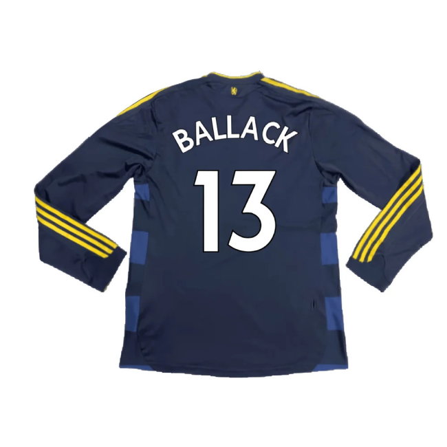 Chelsea 2009-10 Long Sleeve Away Shirt (Excellent) (Ballack 13)